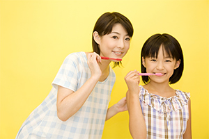 メリット2：虫歯や歯周病の予防につながる